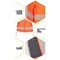 Beeswift Deltic Hi-Vis Gilet, Orange, Small