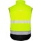Beeswift Deltic Hi-Vis Two Tone Gilet, Saturn Yellow & Black, 2XL