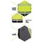 Beeswift Deltic Hi-Vis Two Tone Gilet, Saturn Yellow & Black, 2XL