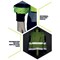 Beeswift Deltic Hi-Viz Two Tone Jacket, Saturn Yellow & Navy Blue, 2XL