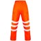 Beeswift Deltic Hi-Vis Overtrousers, Orange, 4XL