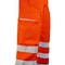 Beeswift Deltic Hi-Vis Two Tone Overtrousers, Orange & Black, 4XL