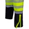 Beeswift Deltic Hi-Vis Two Tone Overtrousers, Saturn Yellow & Navy Blue, 3XL