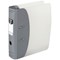 Hermes A4 Lever Arch File, 78mm Spine, Plastic, Metallic Silver