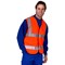 Beeswift En Iso 20471 Vest, Orange, 4XL, Pack of 100