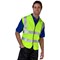 Beeswift En Iso 20471 Vest, Saturn Yellow, Large, Pack of 100