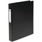 Elba Ring Binder, A4, 2 O-Ring, 25mm Capacity, Black, Pack of 10