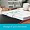 Elba Ring Binder, A4, 2 O-Ring, 25mm Capacity, Black, Pack of 10