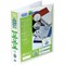 Elba Panorama Presentation Ring Binder, A4, 4 D-Ring, 40mm Capacity, White, Pack of 10