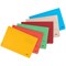 Elba Strongline Document Wallets, 260gsm, Foolscap, Assorted, Pack of 10