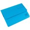 Elba StrongLine Document Wallets, 320gsm, Foolscap, Blue, Pack of 25
