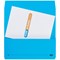 Elba StrongLine Document Wallets, 260gsm, Foolscap, Blue, Pack of 25