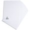 Elba Reinforced Board Subject Dividers, 20-Part, Blank Tabs, A4, White