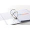 Elba Panorama Presentation Ring Binder, A4, 2 D-Ring, 65mm Capacity, White, Pack of 4