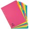 Elba Subject Dividers, 10-Part, Blank Multicolour Tabs, A4, Multicolour