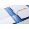 Elba Panorama Presentation Ring Binder, A4, 2 D-Ring, 25mm Capacity, Blue, Pack of 6