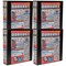 Elba Panorama Presentation Ring Binder, A4, 4 D-Ring, 50mm Capacity, Black, Pack of 4