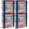 Elba Panorama Presentation Ring Binder, A4, 4 D-Ring, 50mm Capacity, Blue, Pack of 4