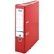 Elba A4 Lever Arch Files, 80mm Spine, Red, Pack of 10
