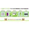 Elba Vision Ring Binder, A3, 4 D-Ring, 30mm Capacity, Landscape, Black