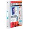 Elba Vision Ring Binder, A4, 4 O-Ring, 25mm Capacity, White