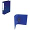Elba A4 Lever Arch File, 70mm Spine, Plastic, Blue Elba A4 Lever Arch File, 70mm Spine, Plastic, Blue