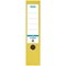 Elba A4 Lever Arch File, 70mm Spine, Plastic, Yellow