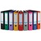 Elba A4 Lever Arch File, 70mm Spine, Plastic, Yellow