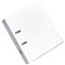 Elba A4 Lever Arch File, 70mm Spine, Plastic, White