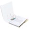 Elba A4 Lever Arch File, 70mm Spine, Plastic, White