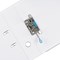 Elba A4 Lever Arch File, 70mm Spine, Plastic, White