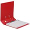 Elba A4 Lever Arch File, 70mm Spine, Plastic, Red