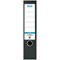 Elba A4 Lever Arch File, 70mm Spine, Plastic, Black