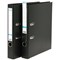 Elba A4 Lever Arch File, 50mm Spine, Plastic, Black