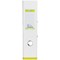 Oxford A4 Lever Arch File, 80mm Spine, Plastic, White & Lime