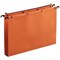 Elba Ultimate Manilla Suspension Files, Square Base, Foolscap, Orange, Pack of 25