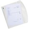Elba A4 Snap Popper Wallets, Clear, Pack of 5