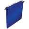 Elba Ultimate Polypropylene Suspension Files, V Base, Foolscap, Blue, Pack of 25