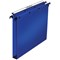 Elba Ultimate Polypropylene Suspension Files, Square Base, Foolscap, Blue, Pack of 25