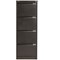 Bisley Foolscap Filing Cabinet, 4 Drawer, Black