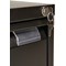 Bisley Foolscap Filing Cabinet, 4 Drawer, Black