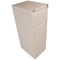 Bisley Foolscap Office Filing Cabinet, 4 Drawer, Goose Grey