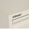 Bisley Foolscap Office Filing Cabinet, 5 Drawer, Goose Grey