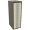 Bisley 15 Multidrawer Cabinet, Coffee and Cream
