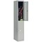 Bisley 2 Door Locker, 305x305x1802mm, Goose Grey