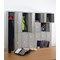 Bisley 1 Door Locker, 305x457x1802mm, Goose Grey