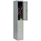 Bisley 2 Door Locker, 305x457x1802mm, Goose Grey