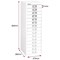 Bisley 15 Multidrawer Cabinet, White