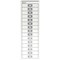 Bisley 15 Multidrawer Cabinet, White