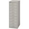 Bisley 9 Multidrawer Cabinet, Grey